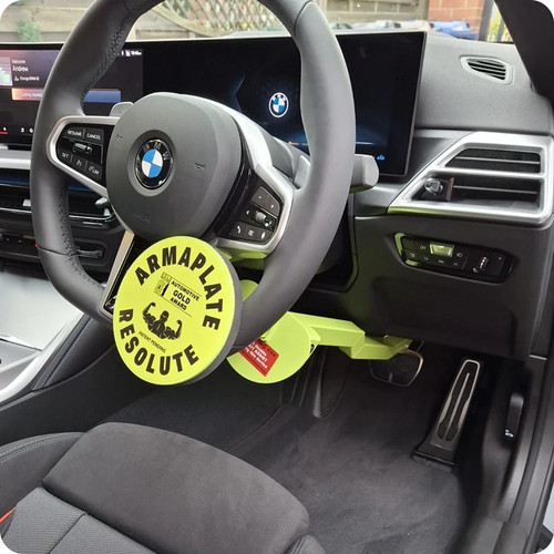 Armaplate gold steering wheel - armaplate,